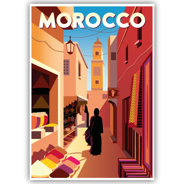 Tableau Maroc - tableau décoratif Made in France