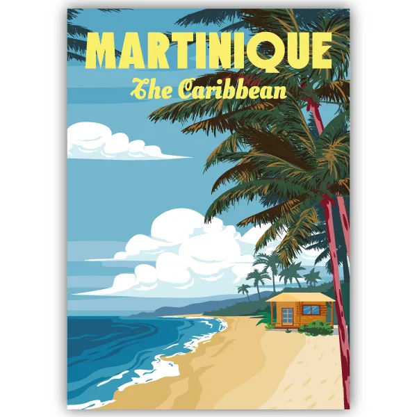 Tableau Martinique - tableau décoratif Made in France