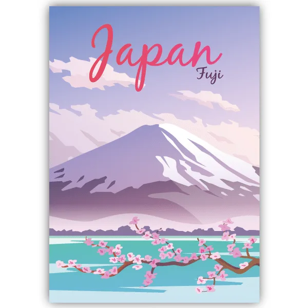 Tableau Mont Fuji - Japon - tableau décoratif Made in France