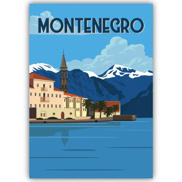 Tableau Montenegro - tableau décoratif Made in France