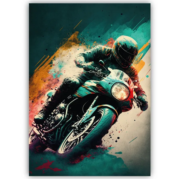 Tableau Moto-cross - tableau décoratif Made in France
