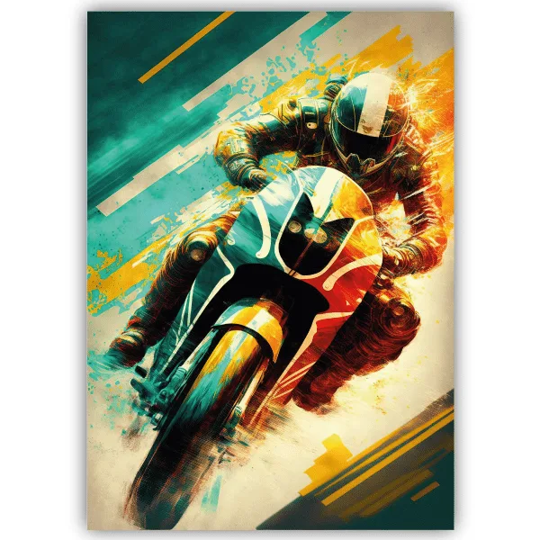 Tableau Moto - tableau décoratif Made in France