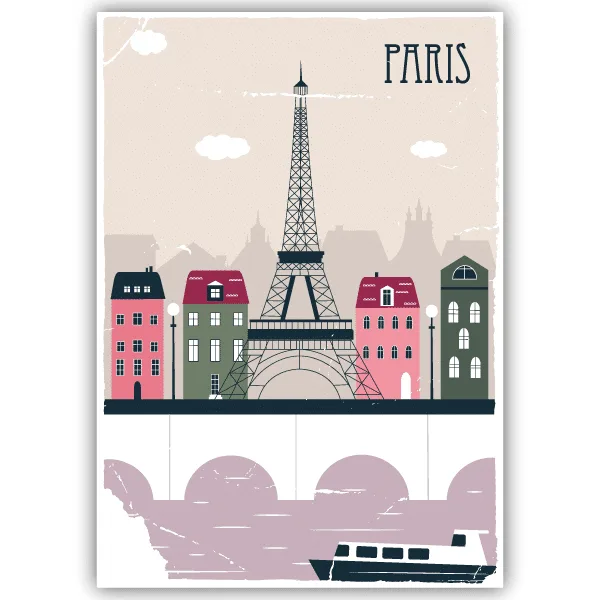 Tableau Paris - France - tableau décoratif Made in France