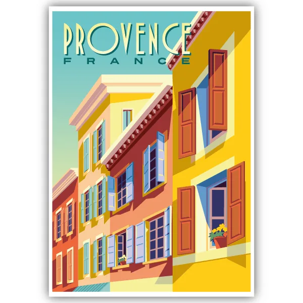 Tableau Provence - tableau décoratif Made in France