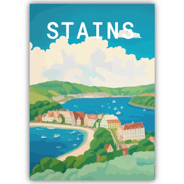 Tableau Stains - France - tableau décoratif Made in France