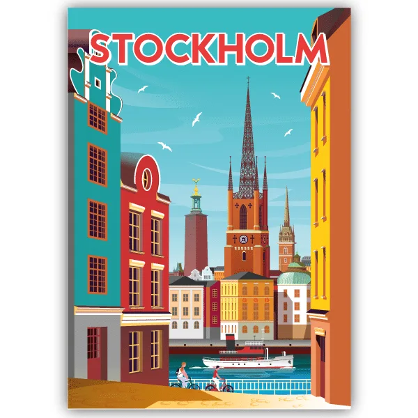 Tableau Stockholm - tableau décoratif Made in France