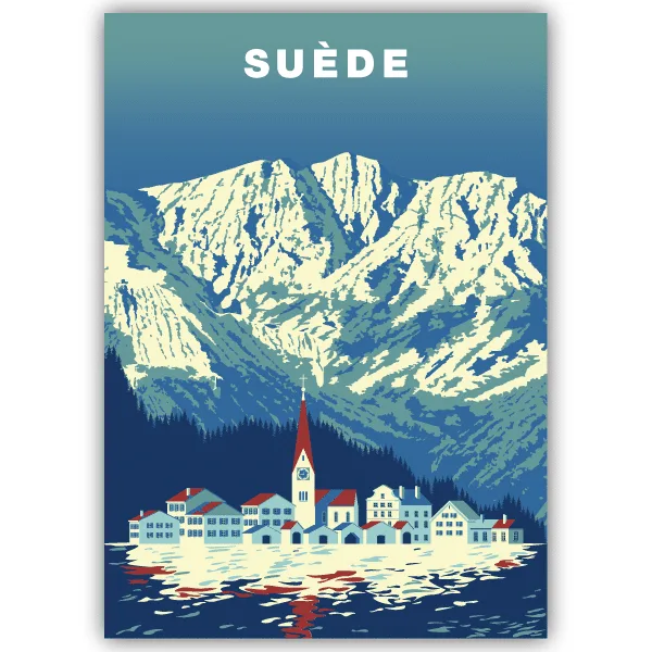 Tableau Suède - tableau décoratif Made in France