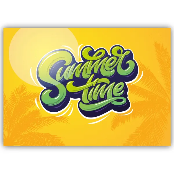 Tableau Summer Time - tableau décoratif Made in France