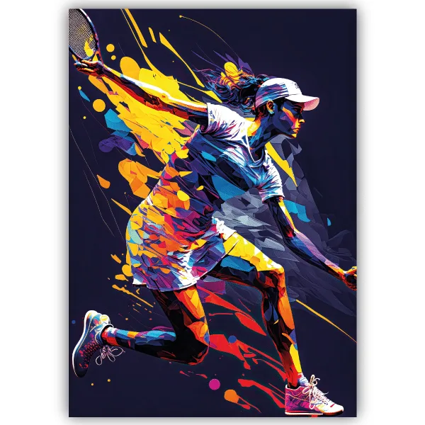 Tableau Tennis - tableau décoratif Made in France