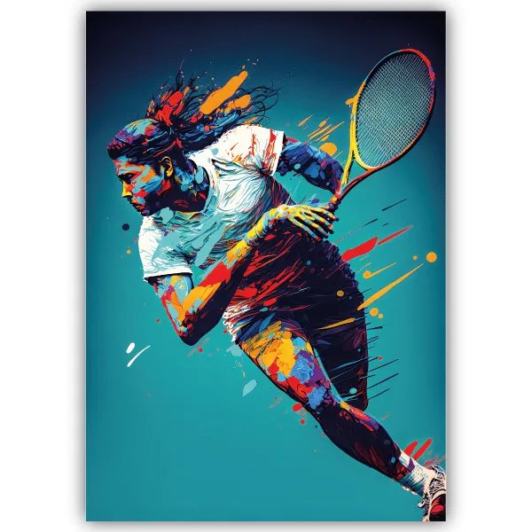 Tableau Tennis - tableau décoratif Made in France
