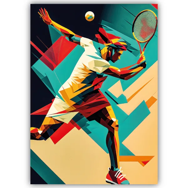 Tableau Tennis - tableau décoratif Made in France