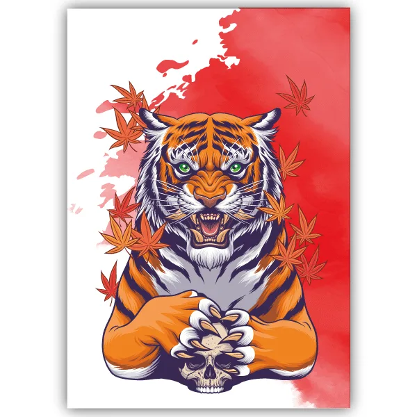 Tableau Tigre - tableau décoratif Made in France