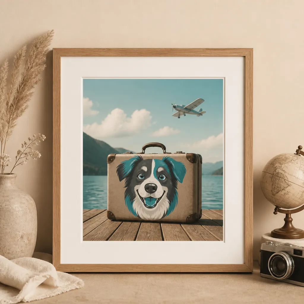 Tableau Valise et avion