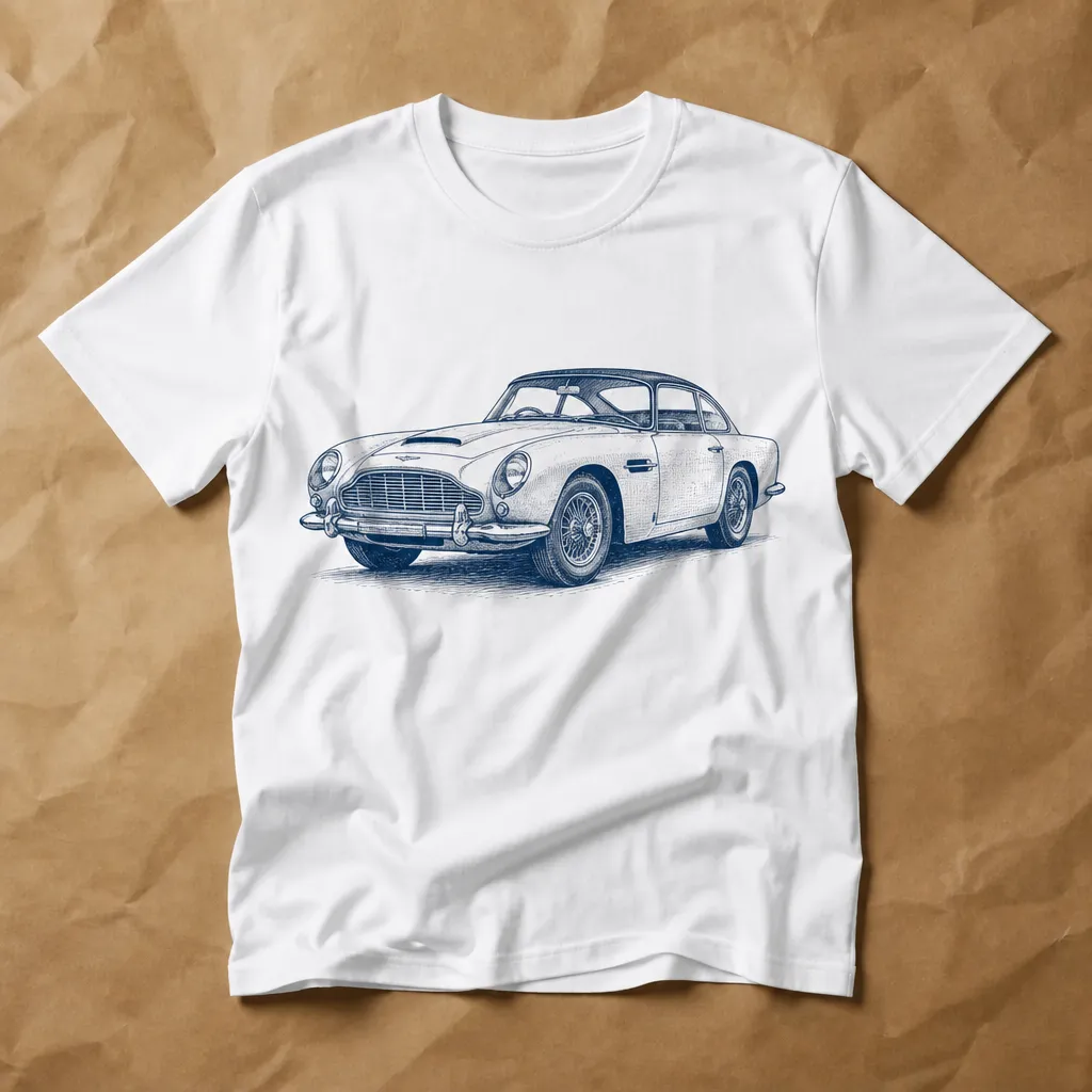 T-shirt Passion automobile