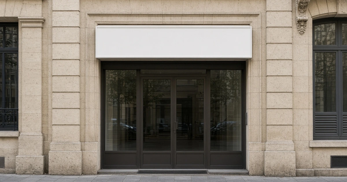 Autorisation pour poser une enseigne commerciale en façade : démarches et dossie - France / Seine-et-Marne