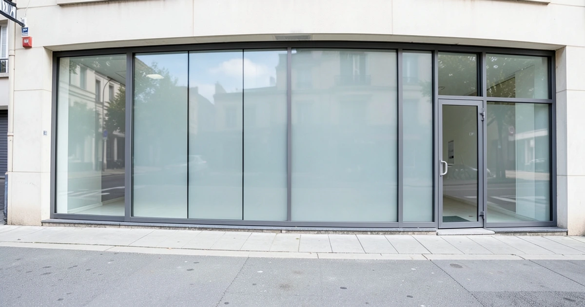 Intégrer la vitrine à l'identité du point de vente - France / Seine-et-Marne