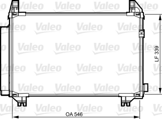 Klima Radyatörü - VALEO - 814224 Ürün Görseli