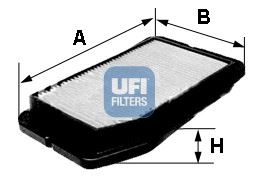 UFI 30.255.00 Motor Hava Filtresi - HONDA CIVIC IV Hatchback (EC, ED, EE, EF) uyumlu
