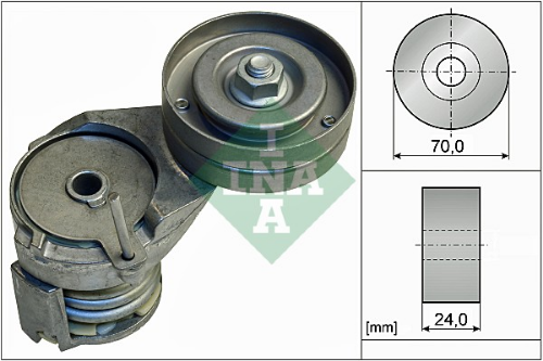 Schaeffler INA 534 0138 30 Motor Kayış Gergisi - SKODA OCTAVIA II Combi (1Z5) uyumlu
