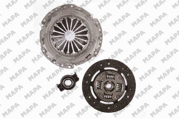 MAPA 002200100 Debriyaj Sistemi Debriyaj Seti - VW GOLF III (1H1) uyumlu