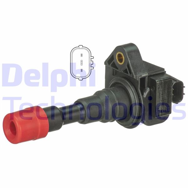 DELPHI GN10671-12B1 Ateşleme Sistemi Ateşleme Bobini - HONDA INSIGHT (ZE) uyumlu