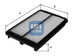 UFI 30.361.00 Motor Hava Filtresi - TOYOTA PICNIC (_XM1_) uyumlu