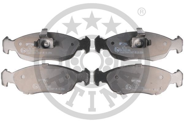 OPTIMAL BP-10198 Fren Sistemleri Fren Balatası - PEUGEOT 106 I (1A, 1C) uyumlu