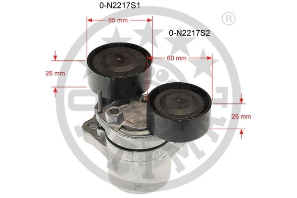 OPTIMAL 0-N2217 Motor Kayış Gergisi - BMW 3 Touring (E91) uyumlu