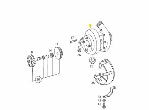 Turbo - MERCEDES ORIJINAL - A3660965399 Ürün Görseli