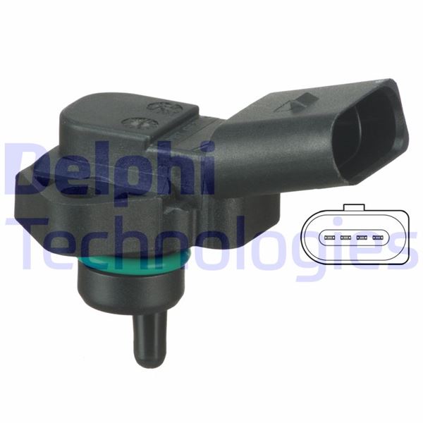 DELPHI PS10098 Emme & Egzoz Sistemi Egzoz Sensörleri - VW POLO III (6N1) uyumlu