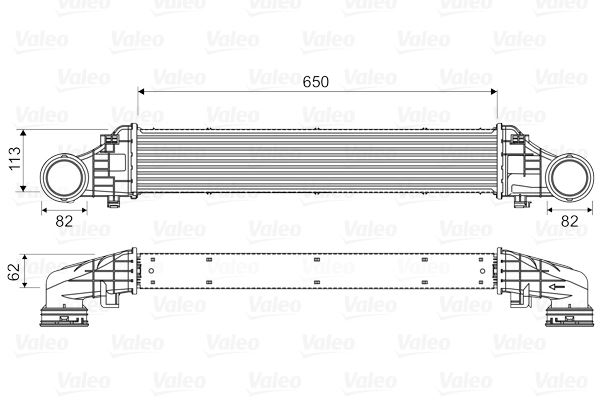 VALEO 818587 Motor Turbo Radyatörü - MERCEDES-BENZ E-SERISI (W211) uyumlu