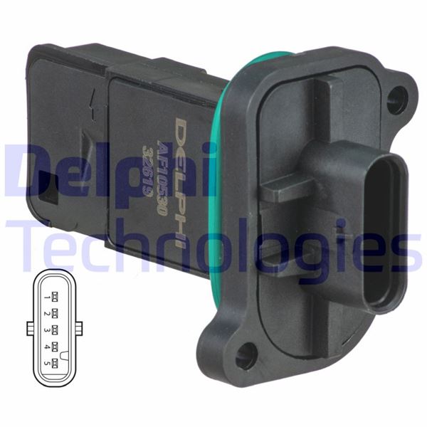 DELPHI AF10530-12B1 Motor Hava Kütle Ölçer (MAF Sensörü) - BMW 3 (F30, F80) uyumlu