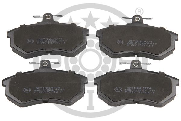 OPTIMAL BP-09774 Fren Sistemleri Fren Balatası - VW GOLF II (19E, 1G1) uyumlu