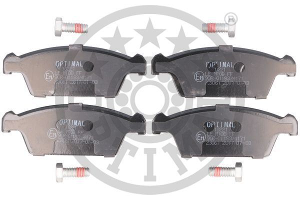 OPTIMAL BP-10221 Fren Sistemleri Fren Balatası - DAEWOO TICO (KLY3) uyumlu