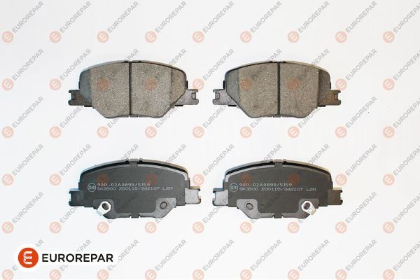 EUROREPAR 1667816880 Fren Sistemleri Fren Balatası - OPEL INSIGNIA B Grand Sport (Z18) uyumlu