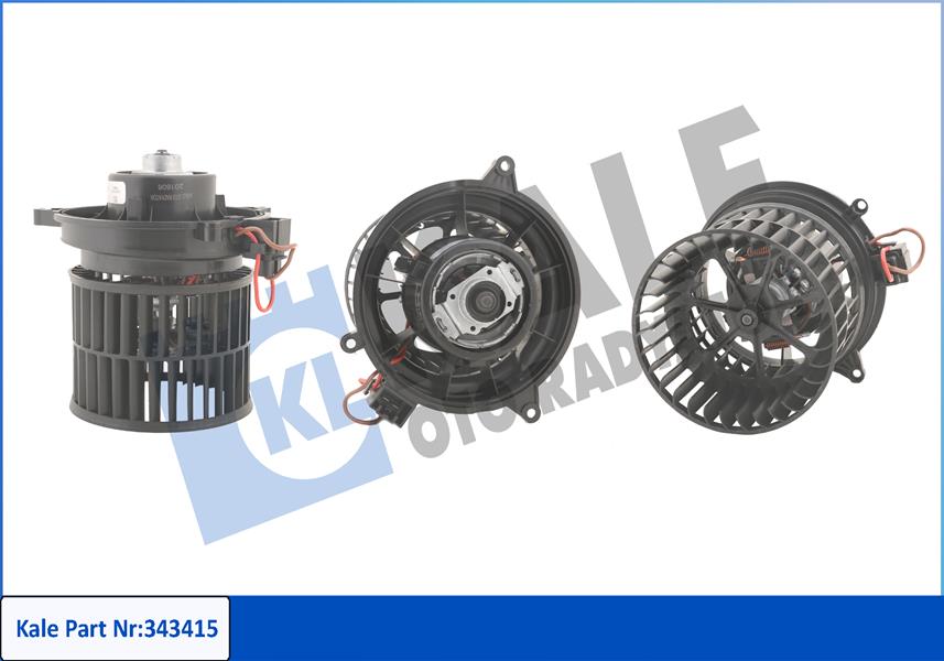 KALE OTO RADYATÖR 343415 İklimlendirme Sistemi Fan Parçaları - FORD FIESTA V (JH_, JD_) uyumlu