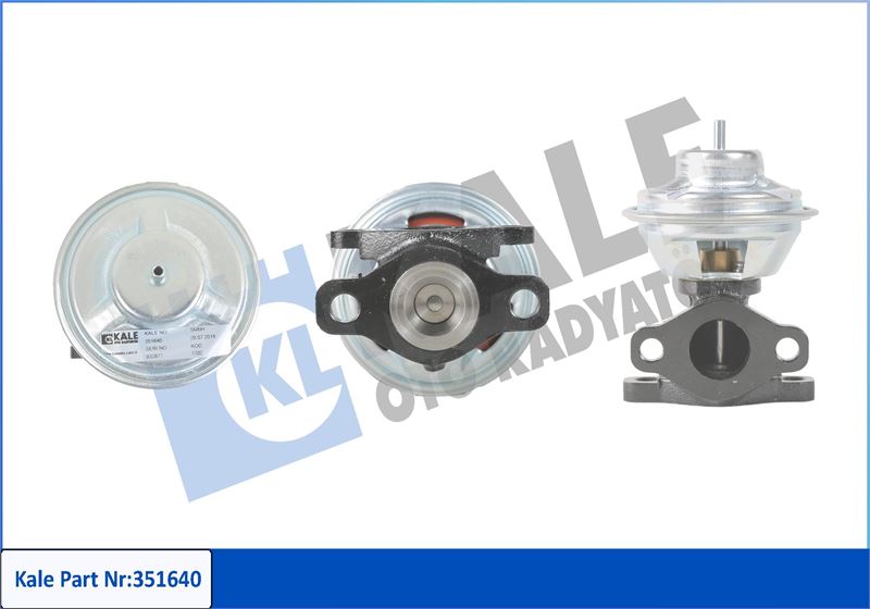KALE OTO RADYATÖR 351640 Motor EGR Parçaları - KIA SPORTAGE II (JE_, KM_) uyumlu