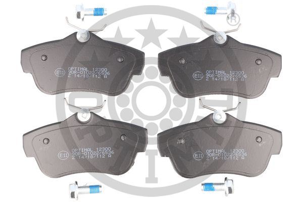 OPTIMAL BP-12300 Fren Sistemleri Fren Balatası - FIAT SCUDO Panelvan/Van (270_, 272_) uyumlu