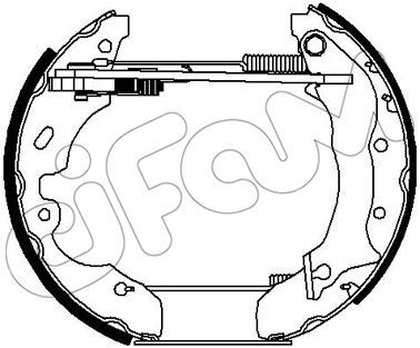 CIFAM 151-260 Fren Sistemleri Fren Pabucu - FORD MONDEO I (GBP) uyumlu