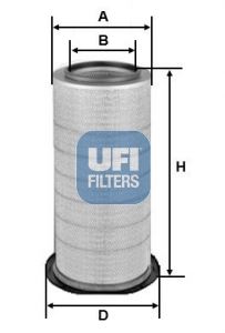 UFI 27.277.00 Motor Hava Filtresi - VOLVO FL12 uyumlu