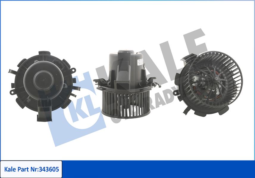 KALE OTO RADYATÖR 343605 İklimlendirme Sistemi Fan Parçaları - OPEL MOVANO A Minibüs/Otobüs (X70) uyumlu