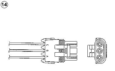 Oksijen Sensörü - NGK - 0123 Ürün Görseli