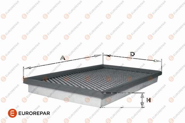 EUROREPAR 1682269380 Motor Hava Filtresi - VW AMAROK (2HA, 2HB, S1B, S6B, S7A, S7B, AGD) uyumlu