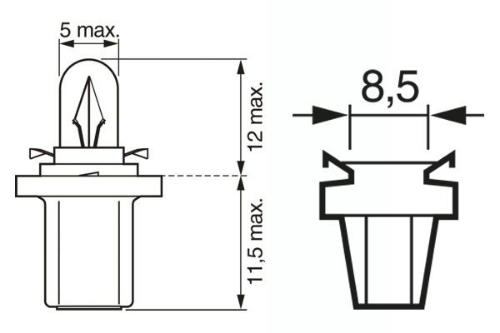 BOSCH 1 987 302 219 Farlar & Aydınlatma Ampuller