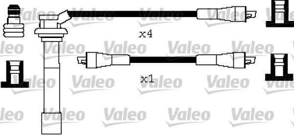VALEO 346288 Ateşleme Sistemi Ateşleme Kablosu - SUZUKI VITARA (ET, TA, TD) uyumlu