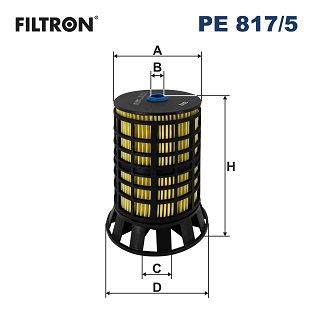 FILTRON PE 817/5 Yakıt Sistemi Yakıt Filtresi - PEUGEOT BOXER Minibüs/Otobüs uyumlu