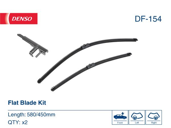 DENSO DF-154 Kaporta & Gövde Parçaları Cam Silecek Mekanizması - ALFA ROMEO BRERA (939_) uyumlu