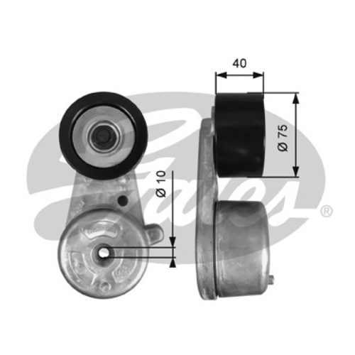 GATES T38720 Motor Kayış Gergisi - MERCEDES-BENZ AROCS uyumlu