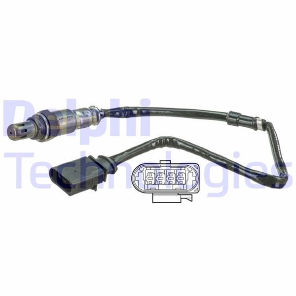 DELPHI ES20678-12B1 Emme & Egzoz Sistemi Egzoz Sensörleri - VW GOLF V (1K1) uyumlu