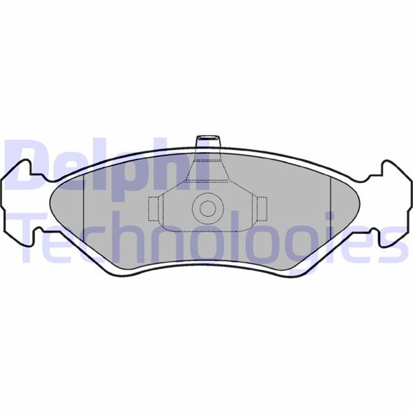 DELPHI LP1603 Fren Sistemleri Fren Balatası - FORD FIESTA III (GFJ) uyumlu